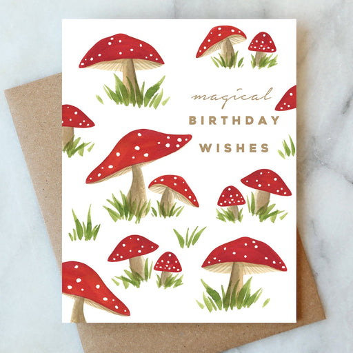 ABIGAIL JAYNE DESIGN CARDS Magical Mushrooms Birthday Card