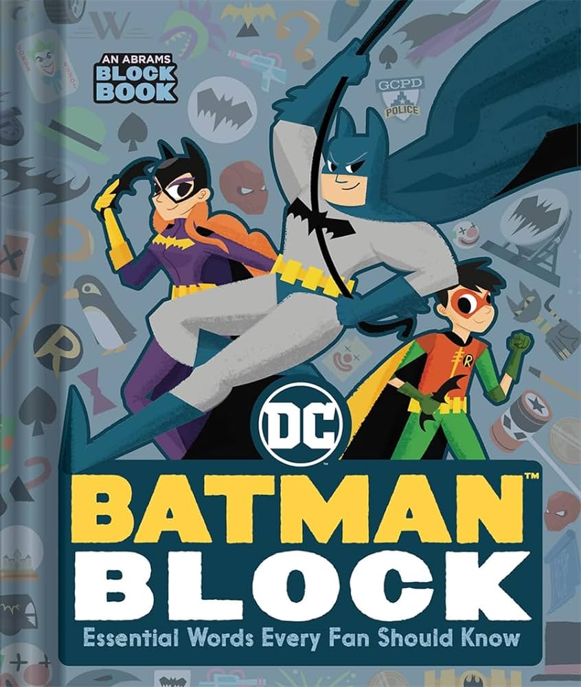 Batman Block (An Abrams Block Book): Essential Words Every Fan Should ...