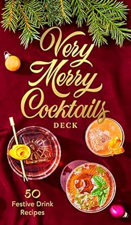 ABRAMS Books Very Merry Cocktails Deck: 50 Festive Drink Recipes
