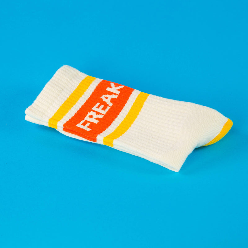Freak Gym Crew Socks - Bold Statement Socks for Everyday