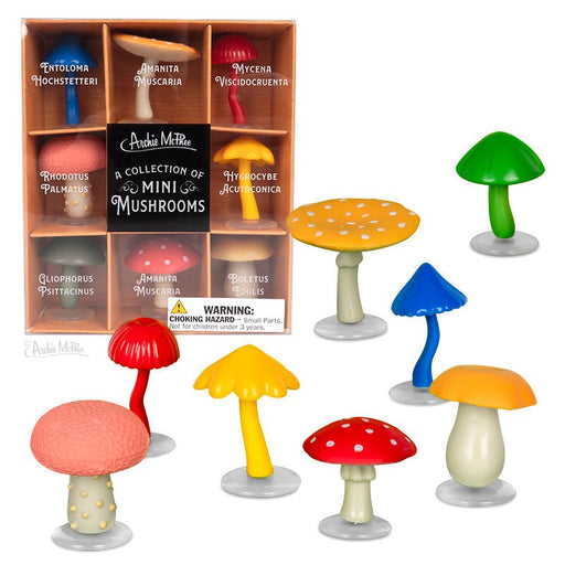 ARCHIE MCPHEE NOVELTY Collection of Mini Mushrooms
