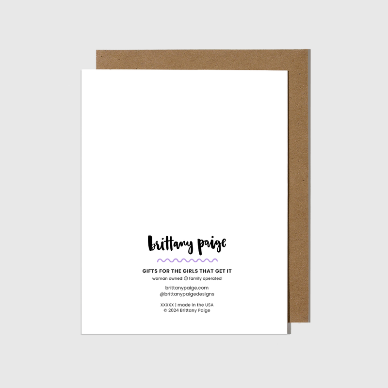 Open Bar Wedding Card