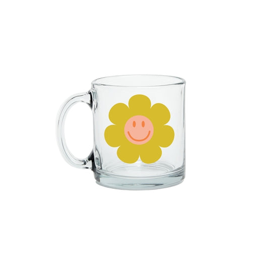 Glass Mug | Smiley Flower - LOCAL FIXTURE