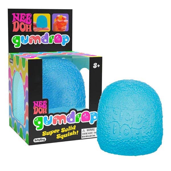 NeeDoh Gumdrop Textured Squishy Fidget Stress Ball (1pc) Assorted Colors