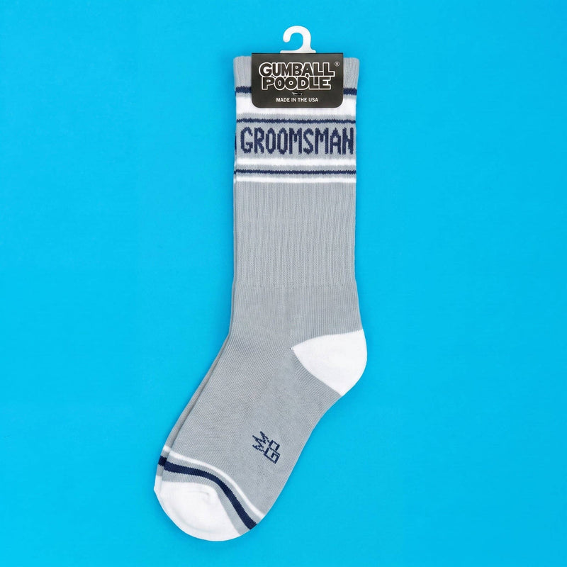 Groomsman Gym Crew Socks