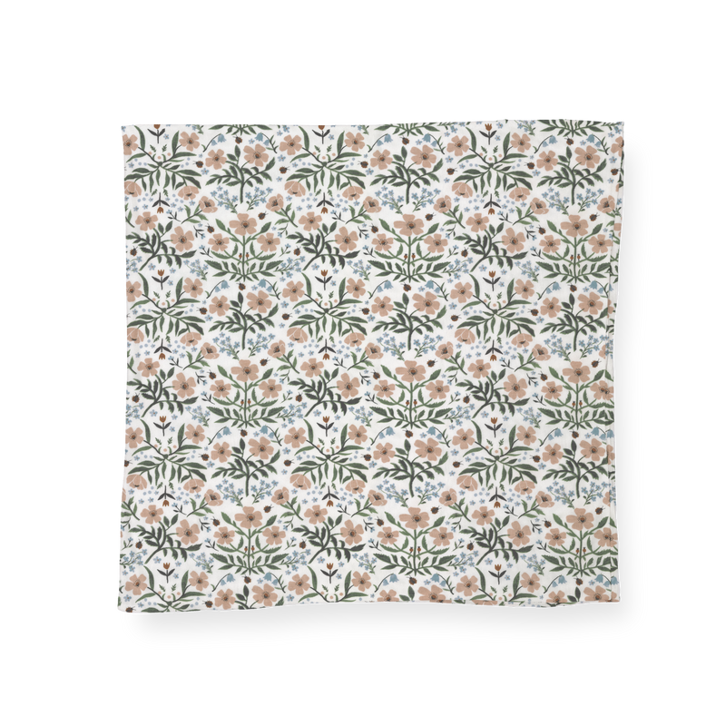 Stretch Knit Swaddle Blanket | Wild Rose