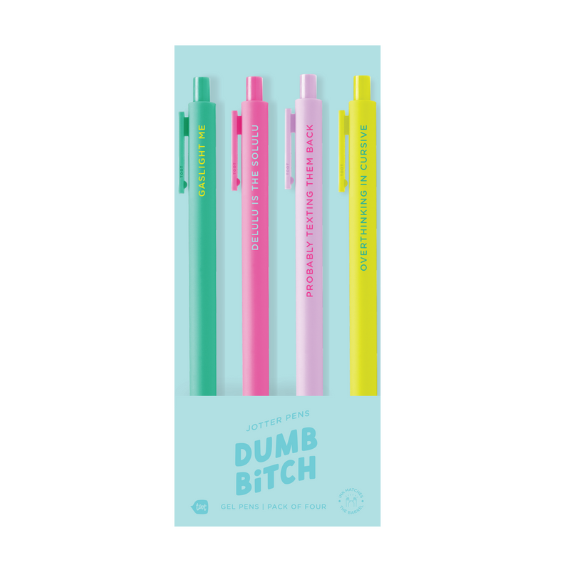 Jotter Sets 4 Pack (New Sets!!!): Dumb Bitch