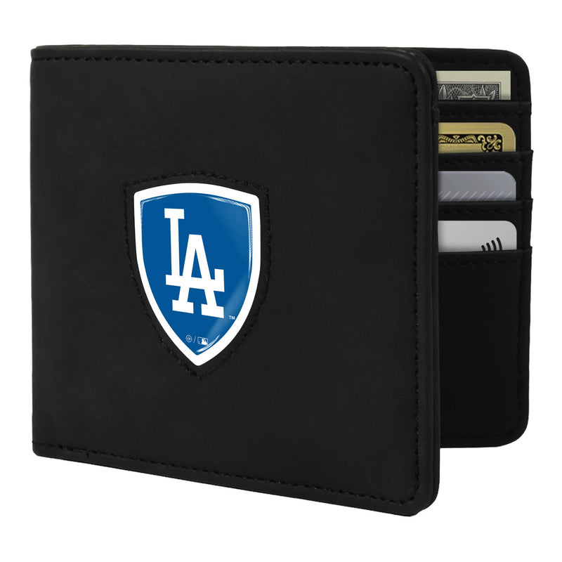 MLB Los Angeles Dodgers Shield Wallet: Black