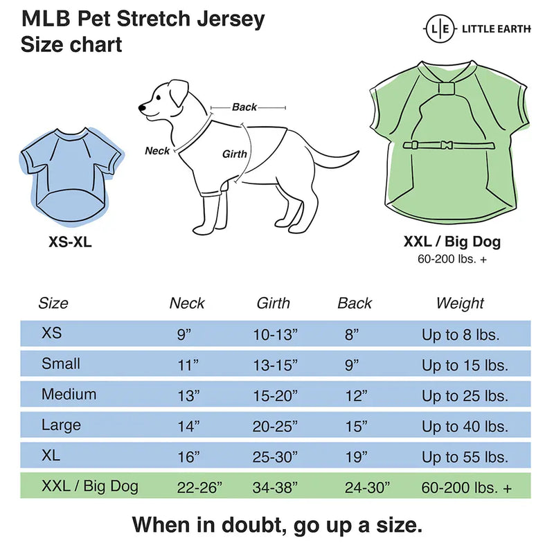 MLB Los Angeles Dodgers Pet Stretch Jersey