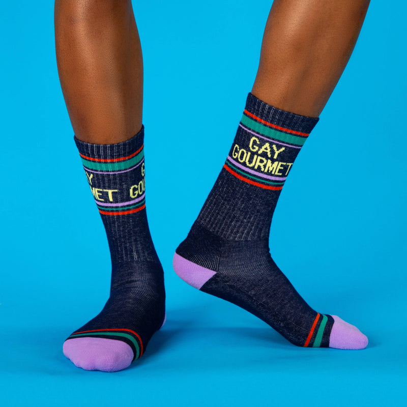 Gay Gourmet Gym Crew Socks