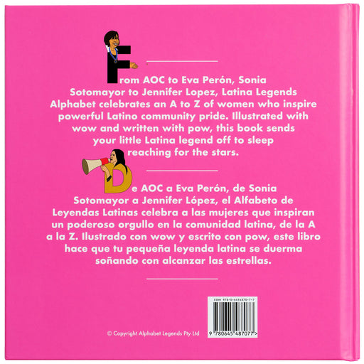 Latina Legends Alphabet Book - LOCAL FIXTURE