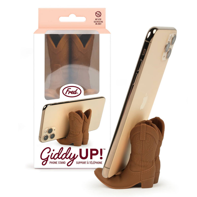 Giddy Up | Phone Stand Brown