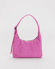 BAGGU HANDBAG EXTRA PINK Mini Nylon Shoulder Bag
