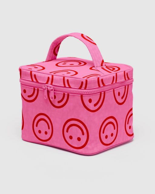Large Cosmetic Case Azalea Pink Happy
