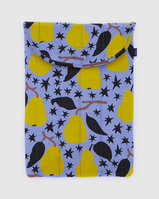 Puffy Laptop Sleeve 16" Golden Pears