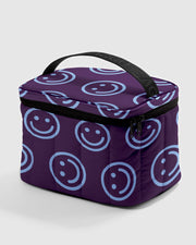 Puffy Lunch Bag Indigo Happy