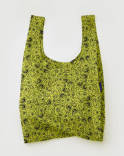 Standard Baggu Chartreuse Paisley