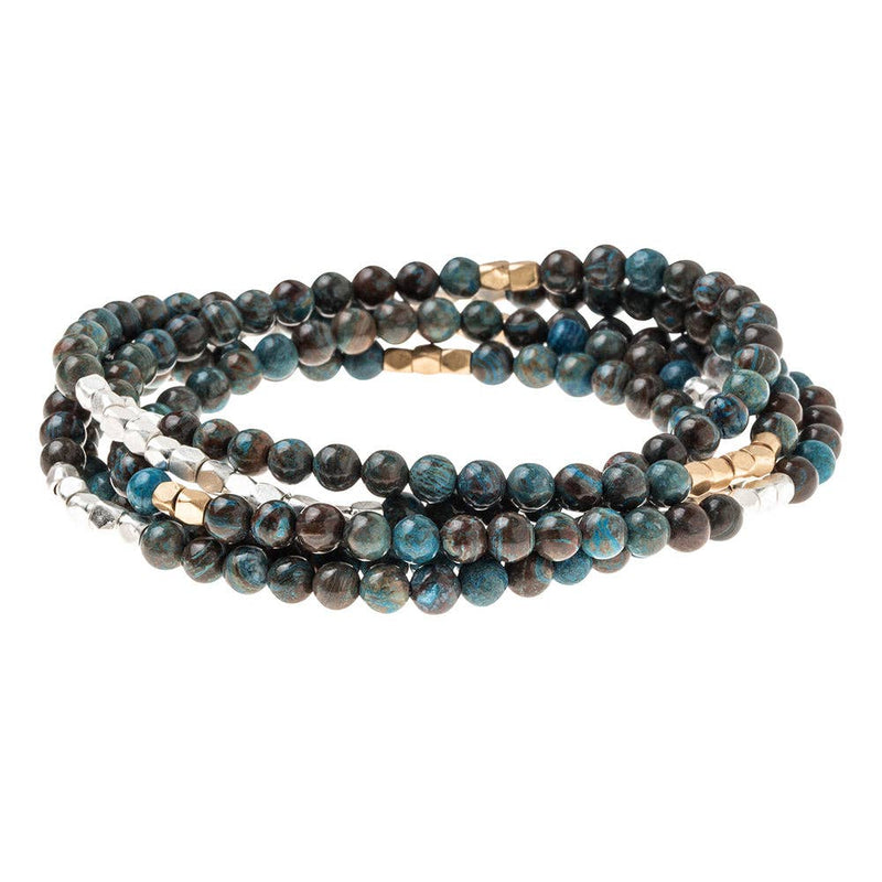 Stone Wrap: Blue Sky Jasper - Stone of Empowerment