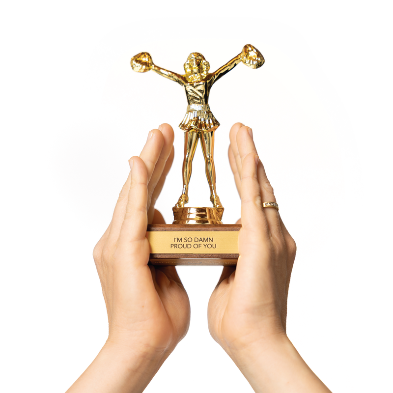 Encouragement Trophy -"BEST MOM EVER"