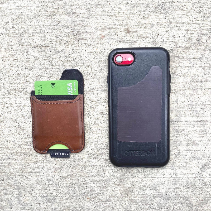 Magnetic Phone Leather Wallet: Camo