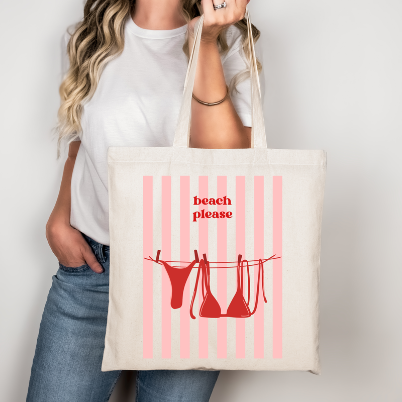 Beach Please Tote