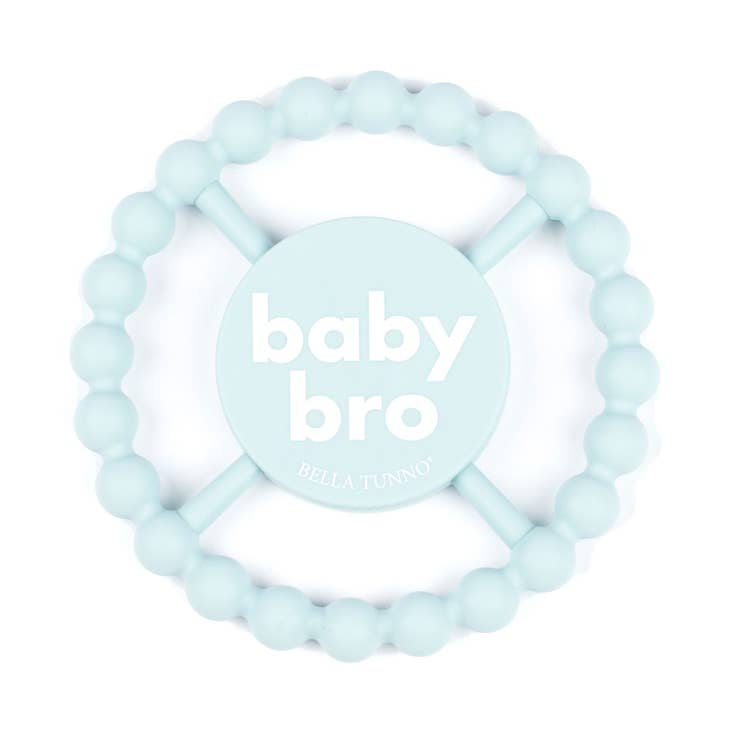 BELLA TUNNO BABY ACCESSORIES Baby Bro | Happy Teether