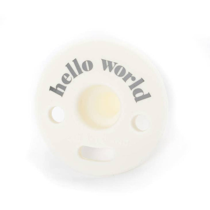 BELLA TUNNO BABY Hello World | Bubbi Pacifier