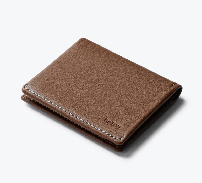 Bellroy Card Sleeve (Premium Leather Card Holder or Minimalist Wallet,  Holds 2-8 Cards or Business Cards, Folded Note Storage) - Black