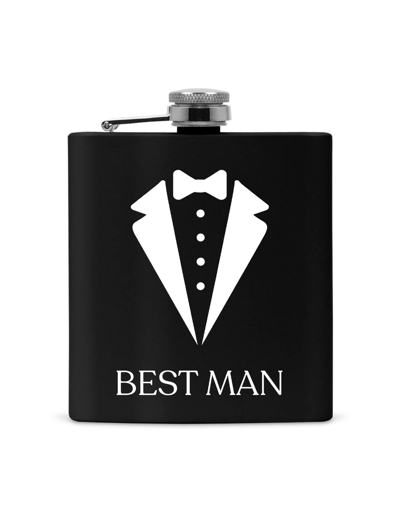 Best Man 6oz Flask