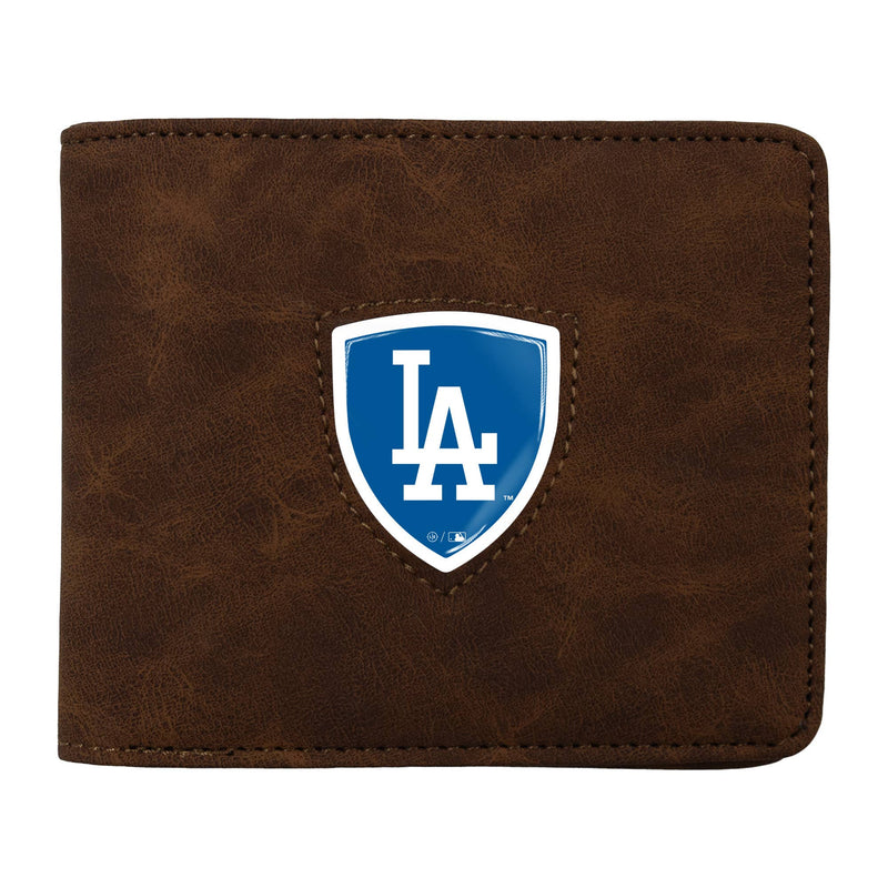 MLB Los Angeles Dodgers Shield Wallet: Black