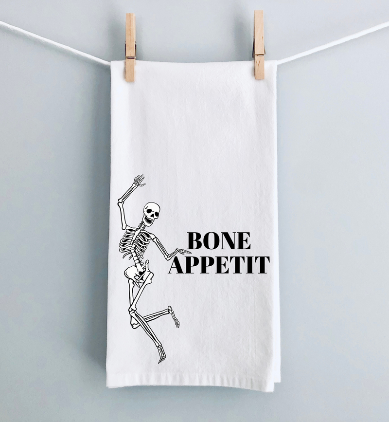 Bone Appetit Tea Towel