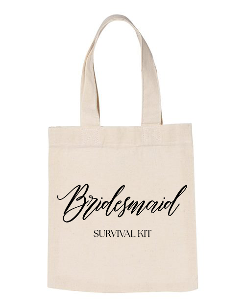 Bridesmaid Survival Kit Tote