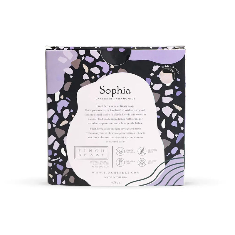 Sophia Soap Vegan-Friendly Gluten-Free Boxed Soap