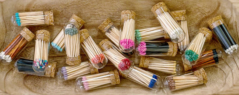 2" Matches + Mini Cloche -  Green