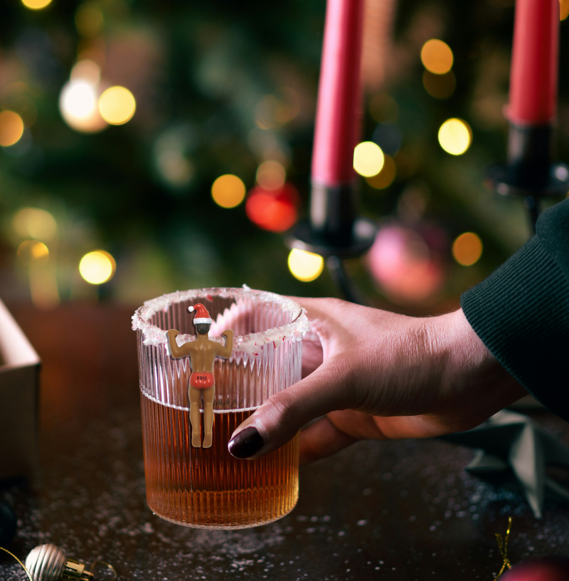 Santa Drinking Buddies