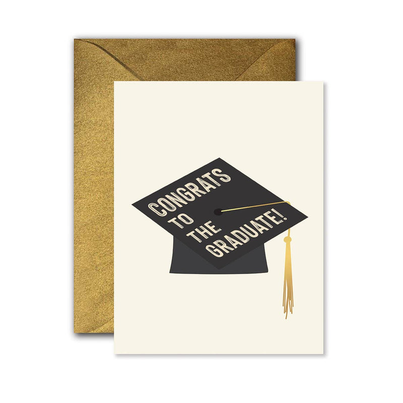 Graduate Hat Graduation Greeting Card - LOCAL FIXTURE