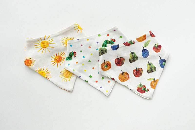 Multi | Organic Bandana Bib 3-Pack