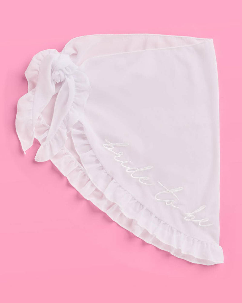 Bride to Be Embroidered Sarong