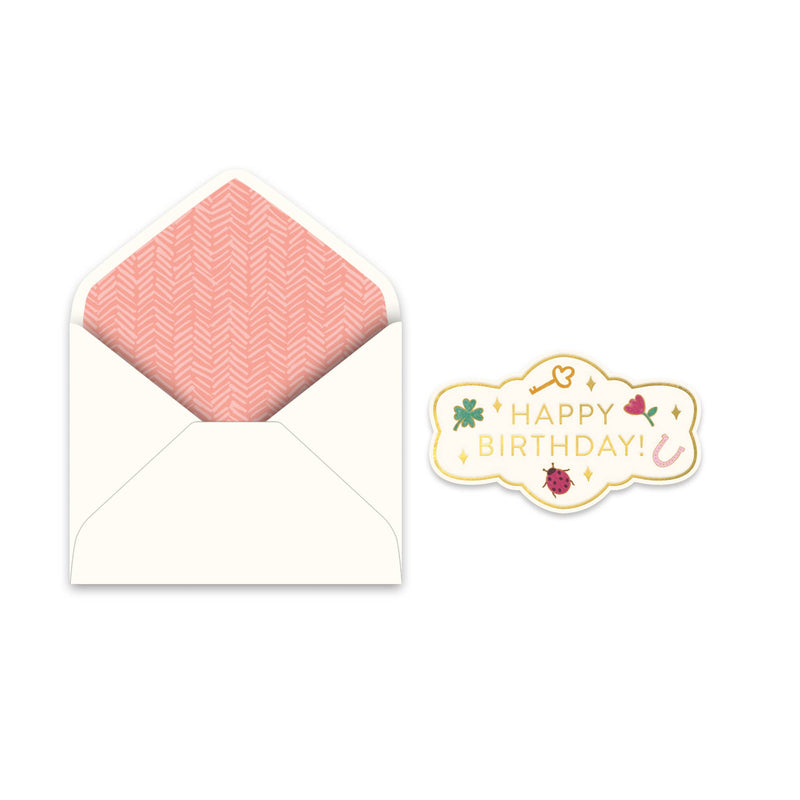 Charming Birthday Deluxe Greeting Card