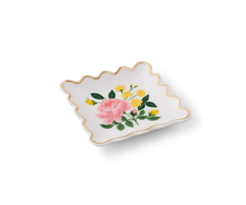 Roses Porcelain Ring Dish