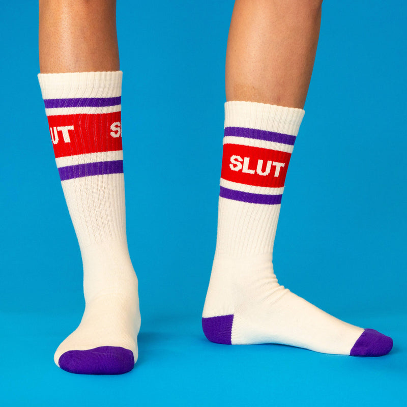 Slut Gym Crew Socks