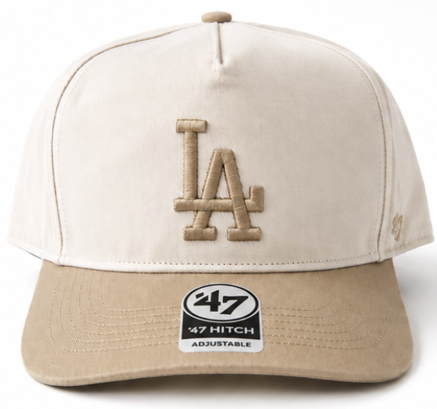 '47 Brand Dodgers '47 Hitch Adjustable Cap - Camel