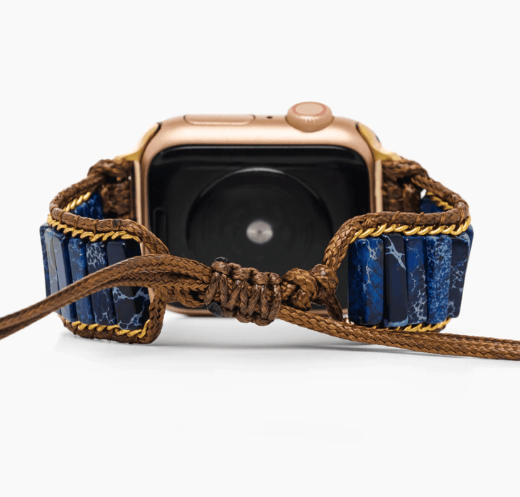 CAPE DIABLO JEWELRY Azure Lapis Lazuli Apple Watch Strap