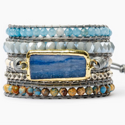 CAPE DIABLO JEWELRY Healing Topaz Wrap Bracelet