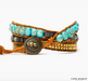 CAPE DIABLO JEWELRY Turquoise Calming Energy Wrap Bracelet