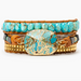 CAPE DIABLO JEWELRY Turquoise Calming Energy Wrap Bracelet