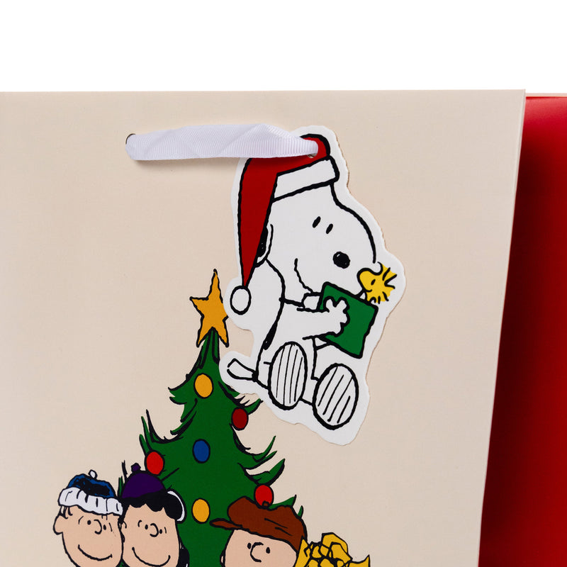 Peanuts Gang Holiday Large Gift Bag
