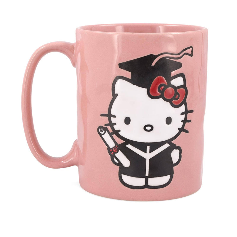 Hello Kitty Graduation 17oz Ceramic Pottery Mug