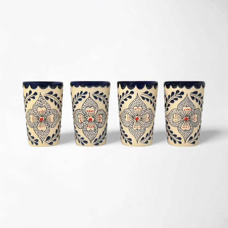 Shot Glasses | Talavera | Set of 4