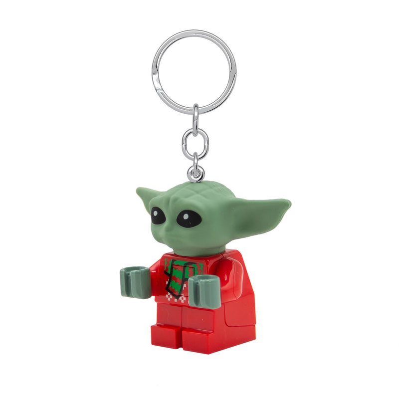Lego Star Wars Holiday Sweater Grogu Led Keychain